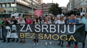 Protest za bezopasan vazduh