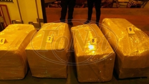 Zaplena 280 kilograma marihuane