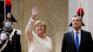 Merkel s Dragijem i papom