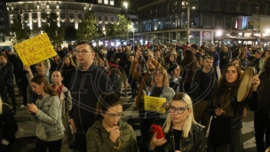 Protest žena u Beogradu