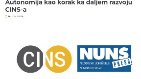 Veća autonomija za CINS