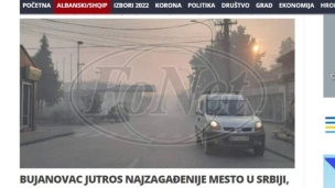 Bujanovac najzagađeniji