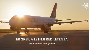 Letnji red letenja ER Srbije