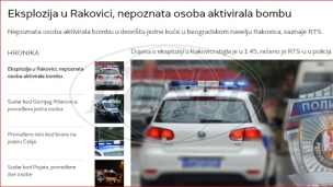 Eksplozija u Rakovici