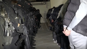 Snimak hapšenja na Vračaru