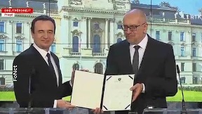 Kurti predao prijavu