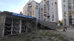Uništena bivša ambulanta