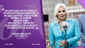 Fruškogorski koridor naredne godine