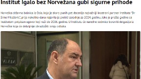 Norvežani neće u Igalo