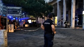 Požar u centru Beograda