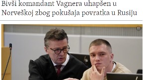 Uhapšen bivši član "Vagnera"