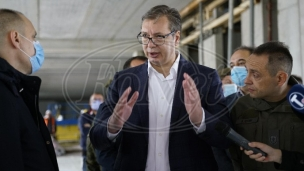 Vučić otvara kovid bolnicu