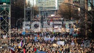 Protest antidesničara