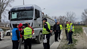 Blokada ulica zbog šlepera