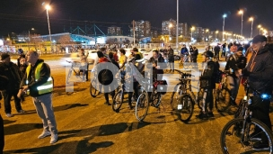 Biciklisti podržali protest