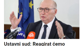 Ustavni sud će reagovati