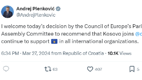 Podrška Kosovu