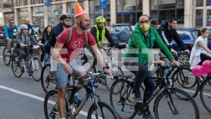 Protestna vožnja do vlade