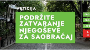 Da Njegoševa bude šetačka zona