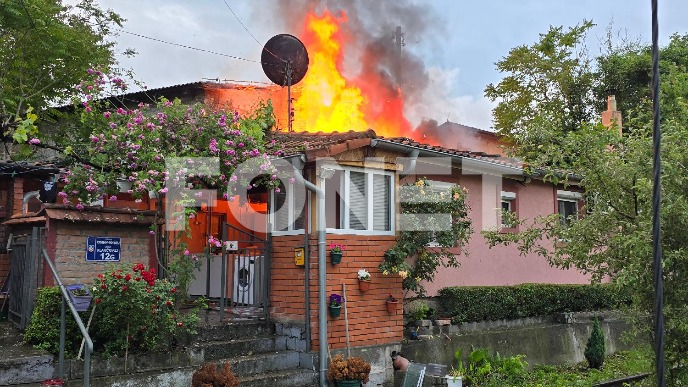 Požar u kući kod Pančevca