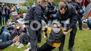 Prekinuti protesti u Berlinu