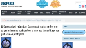 Jugpress slavi 18. godišnjicu