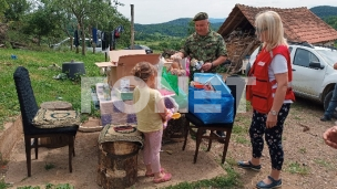 Pomoć Vojske Srbije