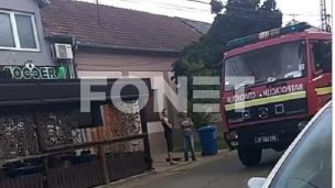 Veliki požar u fabrici Evrojug