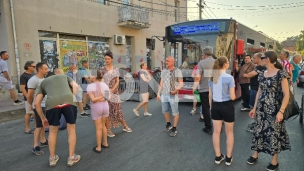 Protest zbog suvih slavina 