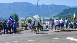 Blokada saobraćaja kod Sozine