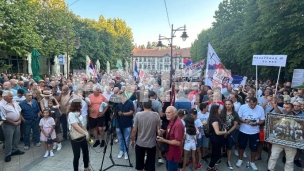 Protesti širom Srbije