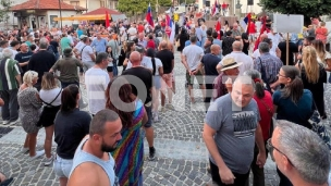 Protest na Oplencu