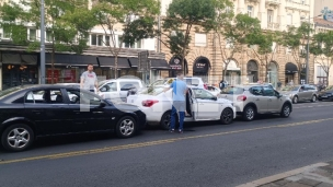 Lančani sudar kod "Moskve"