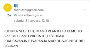 Pretnje zaposlenima