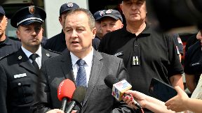 Dačić: Požar pod kontrolom