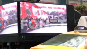 Na kamionima snimci sa Kosova 