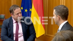 Đurić sa britanskim ministrom 