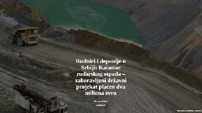 Šta je s katastrom otpada?