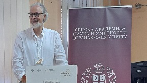 Prof. Prnjat na SANU u Nišu