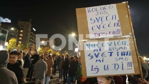 Počeo protest u Novom Sadu