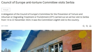 Poseta zatvorima i klinikama 