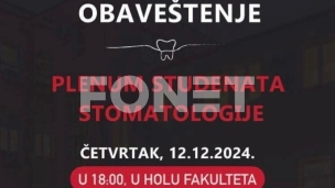 Sutra Plenum na Stomatološkom