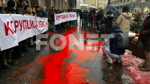 Aktivisti još pred Skupštinom