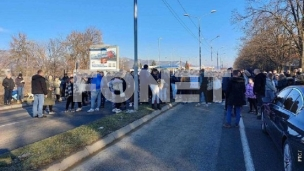 Protest zbog nesreće