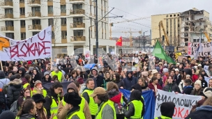 Policija blokirala deo Savske