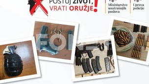 Vraćeno 50 komada oružja 