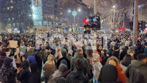 Sutra protest ispred RTS