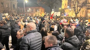 Podrška Čačana profesoru