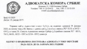 Pravila advokata tokom štrajka 