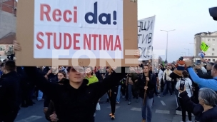 Studenti nastavljaju marš